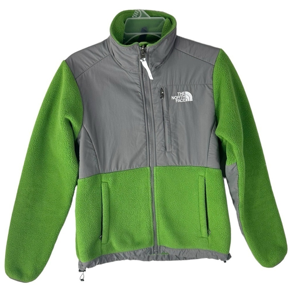 The North Face Womens Denali Green Polartec Fleece Jacket Size XS
